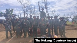 နိုဝင်ဘာ ၆ ရက်နေ့က The Kokang ဖေ့စ်ဘုတ်စာမျက်နှာတွင် ထုတ်ပြန်ထားသည့် တိုက်ပွဲဓါတ်ပုံတပုံ