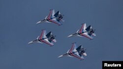 ရုရှားနိုင်ငံထုတ် Sukhoi Su-30 ဂျက်တိုက်လေယာဉ်များ