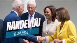 RANDEVOU: Biden Rale Kò l Kòm Kandida Pati Demokrat la pou Eleksyon Prezidansyèl 2024 la li andose Kamala Harris