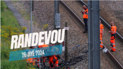 RANDEVOU: Sabotaj nan Sistèm Tren an nan Paris Jou Ouvèti Je Olenpik la 