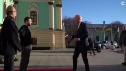 Rankont ant prezidan Biden ak prezidan Zelenskyy