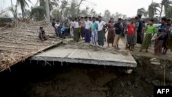 MYANMAR-BANGLADESH-WEATHER-CYCLONE