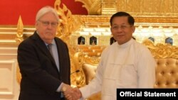 ကုလ စာနာမှုအကြီးအကဲ (UNOCHA) Martin Griffiths စစ်ကောင်စီခေါင်းဆောင်နဲ့တွေဆုံ (သြဂုတ် ၁၅၊ ၂၀၂၃)