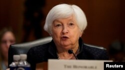  အမေရိကန် ဘဏ္ဍာရေးဝန်ကြီး Janet Yellen