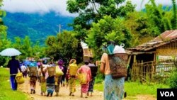 မြန်မာစစ်ဘေးဒုက္ခသည်များ - IDPs။ ဓါတ်ပုံ - မိုင်ညီဝင်းမောင်