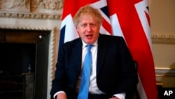 ဗြိတိန်ဝန်ကြီးချုပ် Boris Johnson 