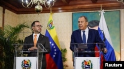 Russian Foreign Minister Sergei Lavrov visits Venezuela