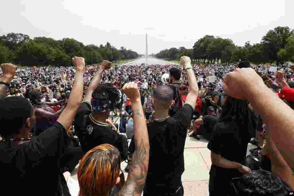 America Protests Washington (ဇွန် ၆၊ ၂၀၂၀)