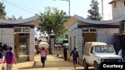 India Myanmar border at Morey of Manipur (photo: C J B)