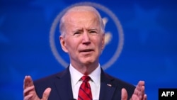 အမေရိကန် ရွေးကောက်ခံသမ္မတ Joe Biden. (ဇန်နဝါရီ ၁၅၊ ၂၀၂၁)