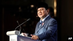 Indonesia's Defense Minister Prabowo Subianto @ Singapore Asia Security Meeting