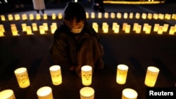 Anniversary of 2011 earthquake and tsunami disaster, in Iwaki