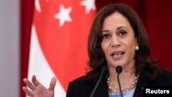 U.S. Vice President Kamala Harris is in Singapore (August 23, 2021)