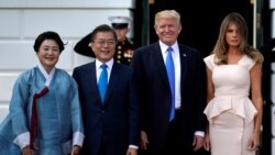 Trump နဲ့ တောင်ကိုရီးယားသမ္မတ တွေ့ဆုံ