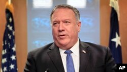 အမေရိကန် နိုင်ငံခြားရေးဝန်ကြီး Mike Pompeo