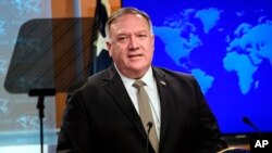 အမေရိကန်နိုင်ငံခြားရေးဝန်ကြီး Mike Pompeo