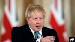 ဗြိတိန် ဝန်ကြီးချုပ် Boris Johnson