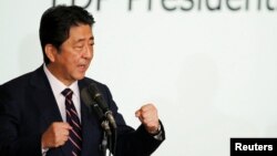 Japan's Prime Minister Shinzo Abe