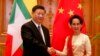 Chinese President Xi Jinping met Myanmar leaders including the State Counsellor Aung San Suu Kyi in Naypyitaw on Saturday, January 18, 2020