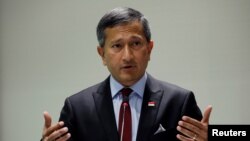 စင်ကာပူနိုင်ငံခြားရေးဝန်ကြီး Vivian Balakrishnan