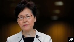 ဟောင်ကောင်အုပ်ချုပ်ရေးမှူး Carrie Lam 