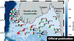 Irrawaddy Sediments (Photo credit- ScienceDirect.com)