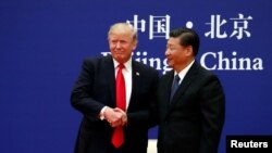 သမ္မတ Donald Trump နဲ့ တရုတ်သမ္မတ Xi Jinping