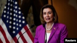 အမေရိကန် အောက်လွှတ်တော်ဥက္ကဋ္ဌ Nancy Pelosi