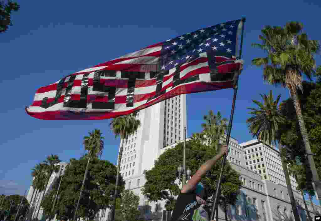 America Protests Los Angeles