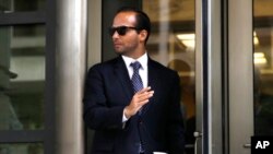 George Papadopoulos, ansyen konseye politik ertranjè Prezidan Trump.