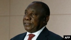 တောင်အာဖရိကနိုင်ငံသမ္မတ Cyril Ramaphosa