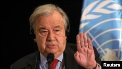 ကုလသမဂ္ဂ အတွင်းရေးမှူးချုပ် Antonio Guterres. (ဒီဇင်ဘာ ၂၁၊ ၂၀၂၁)