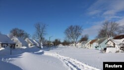 Blizzard hits Buffalo, New York