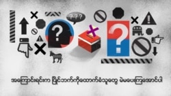 လူတွေ မဲမပေးနိုင်အောင် ကြိုးစားမှုအကြောင်း