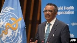  ကမ္ဘာ့ကျန်းမာရေးအဖွဲ့ အကြီးအကဲ Dr. Tedros Adhanom Ghebreyesus 