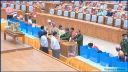 ဒုတိယအကြိမ် ပြည်ထောင်စုလွှတ်တော် (၁၅)ကြိမ်မြောက် ပုံမှန်အစည်းအဝေး (၂၁)ရက်မြောက်နေ့ ကျင်းပ (သတင်းဓာတ်ပုံ - Pyidaungsu Hluttaw - မတ် ၁၂၊ ၂၀၂၀)