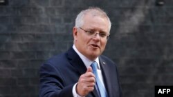 သြစတြေးလျ ဝန်ကြီးချုပ် Scott Morrison. (ဇွန် ၁၅၊ ၂၀၂၁)