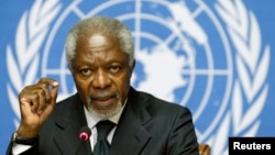 ကုလသမဂ္ဂအတွင်းရေးမှူးချုပ်ဟောင်း Kofi Annan