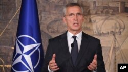 NATO အကြီးအကဲ Jens Stoltenberg