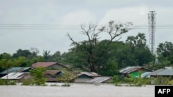 ရာဂီမုန်တိုင်းကြောင့် ရေကြီးရေလျှံ ဖြစ်နေတဲ့ ပဲခူးတိုင်းအတွင်းရှိ တောင်ငူမြို့