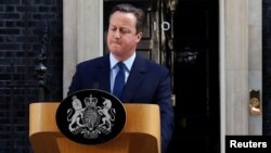 ဝန်ကြီးချုပ် David Cameron နှုတ်ထွက်။