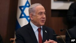 အစ္စရေးဝန်ကြီးချုပ် Benjamin Netanyahu 