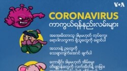 coronavirus အန္တရာယ်မှ ကာကွယ်ရန်နည်းလမ်းများ