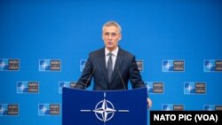 NATO အဖွဲ့ အတွင်းရေးမှူးချုပ် Jens Stoltenberg 