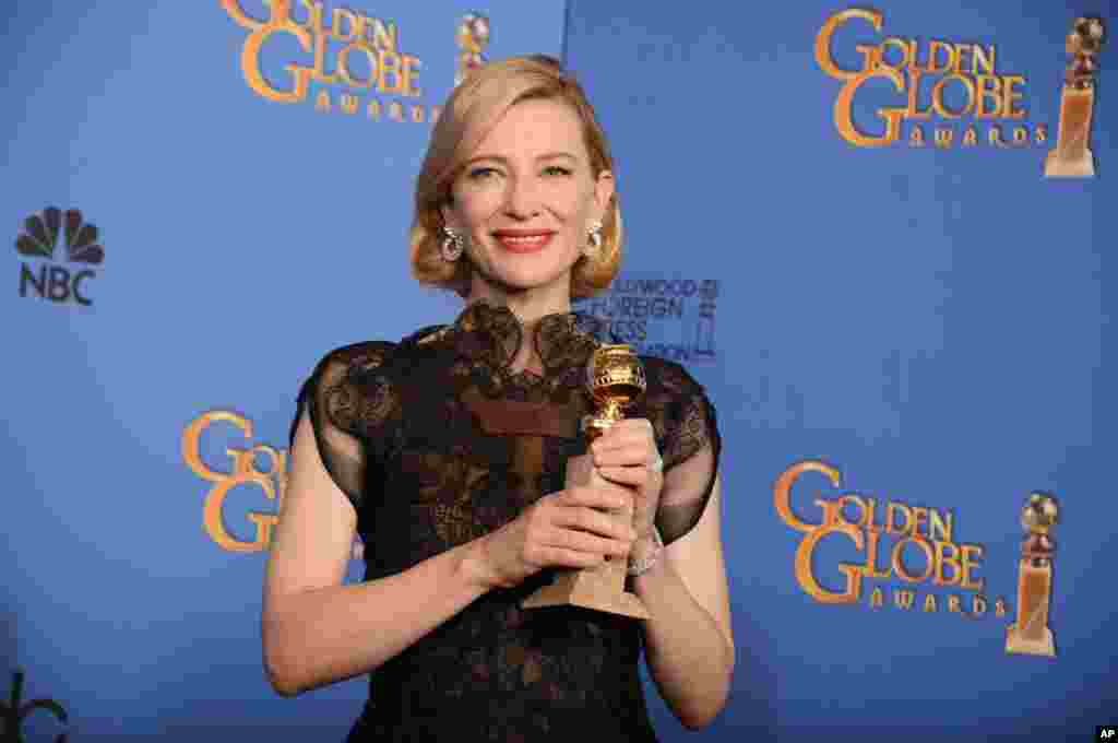 71st Annual Golden Globe Awards - Press Room