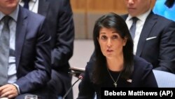 အမေရိကန်သံအမတ်ကြီး Nikki Haley