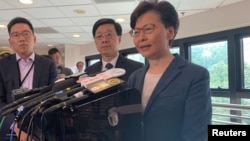  ဟောင်ကောင်အုပ်ချုပ်ရေးမှူး Carrie Lam