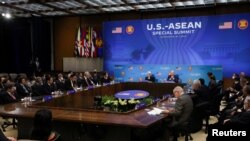 U.S. President Biden delivers remarks at the U.S.-ASEAN Special Summit, in Washington