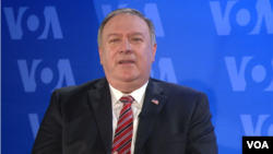 နိုင်ငံခြားရေးဝန်ကြီး Mike Pompeo