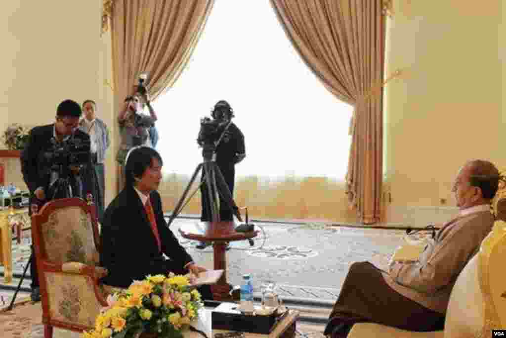 Exclusive interview with President Thein Sein by Than Lwin Htun 